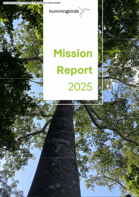 cover of hummingbirds' mission report 2025