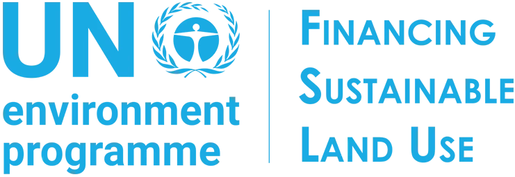 Logo UN environment programme financing sustainable land use